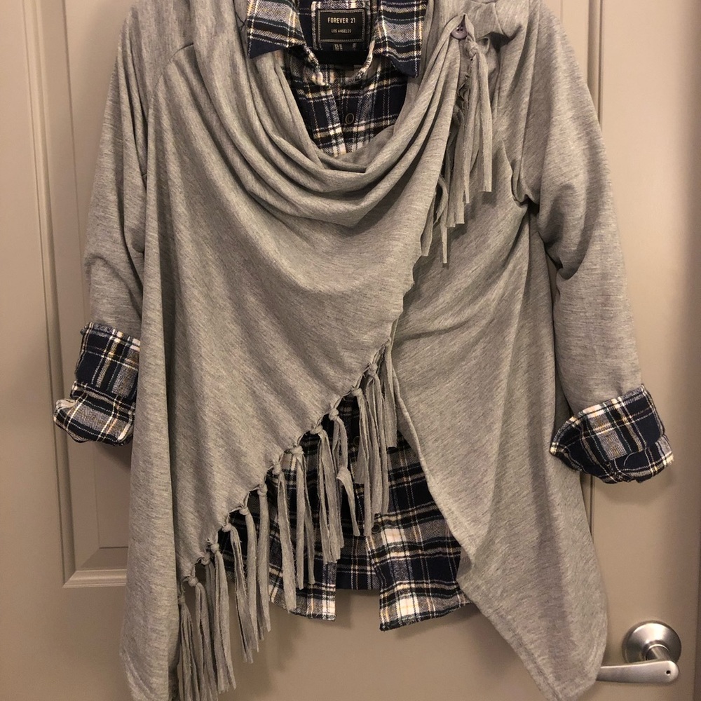 Gray sweater